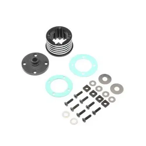 Losi Diff Housing Set, Aluminum (1)- DBXL-E