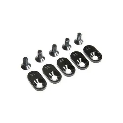 Losi Engine Mount Insert and Screws, Black, 22T, 5ive-T 2.0