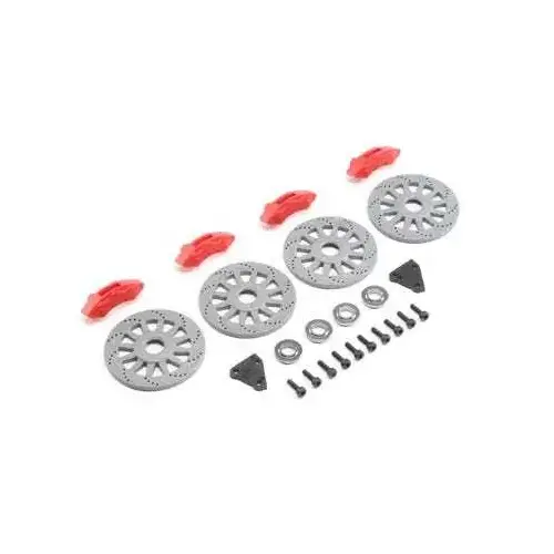 Losi Rotor, Caliper Set, Super Rock Rey