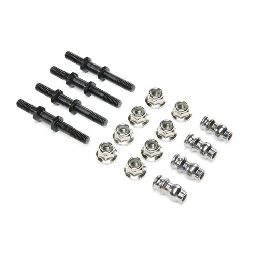 Losi Shock Stand Off and Hardware, 4pcs, DBXL-E 2.0