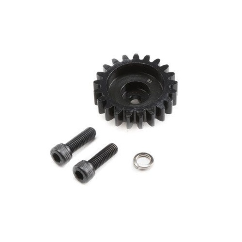 Losi 21T Pinion Gear, 1.5M and Hardware, 5ive-T 2.0