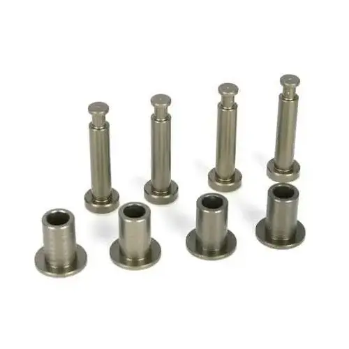 Losi Front King Pins & Arm Bushings, Alum. 5IVE-T