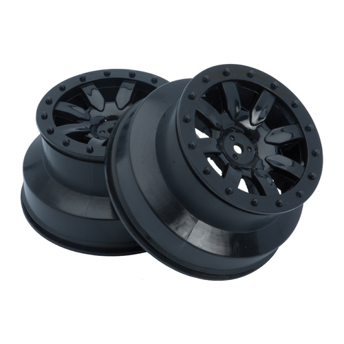 LRP 122028 Spoke Wheel black (2 pcs) - S10 Blast SC
