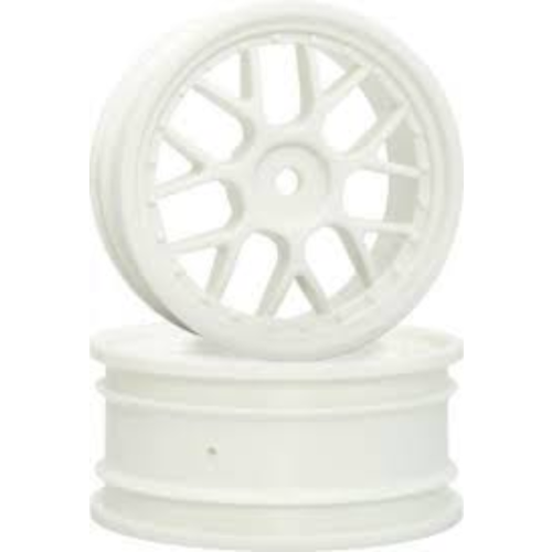 LRP 122178 7-Spoke Wheel white (2 pcs) - S10 TC Blast