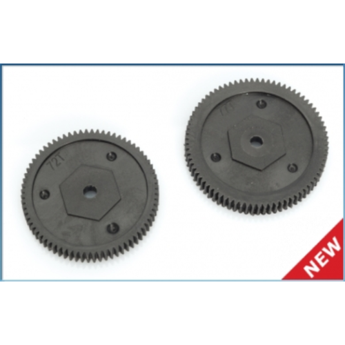 LRP 122552 MAIN GEAR 72T + 77T 48 PITCH -S10