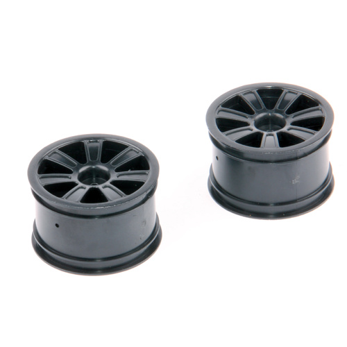 LRP 124050 Spoke Wheel rear black (2 pcs) - S10 Twister BX