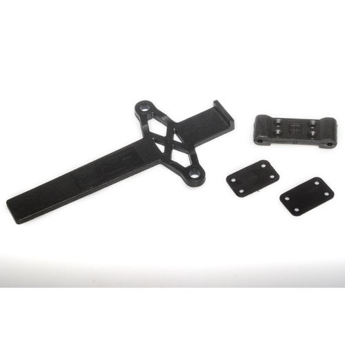 LRP 124086 Battery Tray Spec2 + Front Suspension Holder - S10 Twister BX