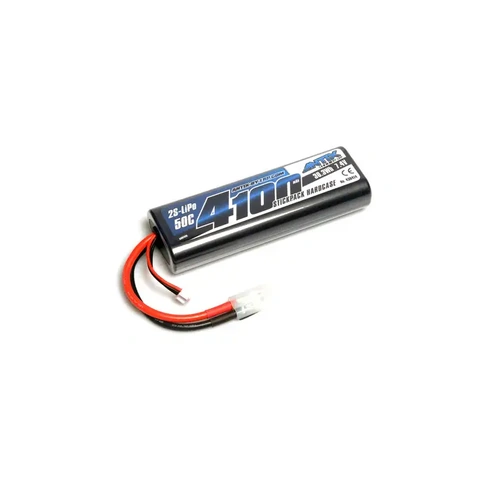 LRP 430414 ANTIX 4100mAh - 7.4V - 50C LiPo Battery - Car Stickpack Hardcase - Tamiya Plug