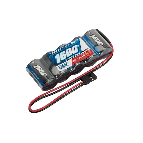 LRP 430603 XTEC RX-pack Straight 2/3A NiMH - JR - 6.0V - 1600mAh