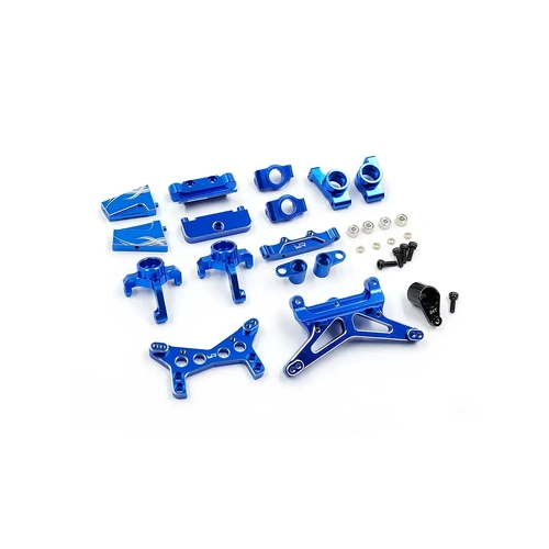 Yeah Racing Aluminium Conversion Kit - Dark Blue