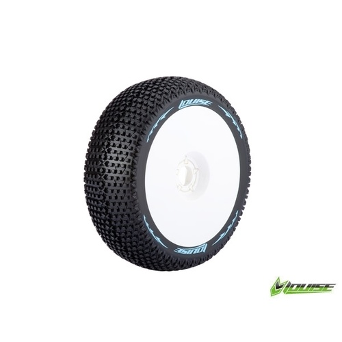 B-Turbo 1/8 Buggy Tyre White