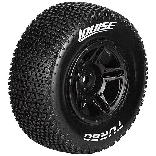 Louise RC Sc-Turbo 1/10 Short Course Tires, Soft, 12, 14 & 17mm Removable - LT3147SB