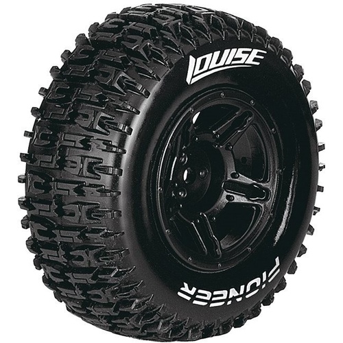 Louise RC Sc-Pioneer 1/10 Short Course Tires, Soft, 12, 14 & 17mm Removable - LT3148SB