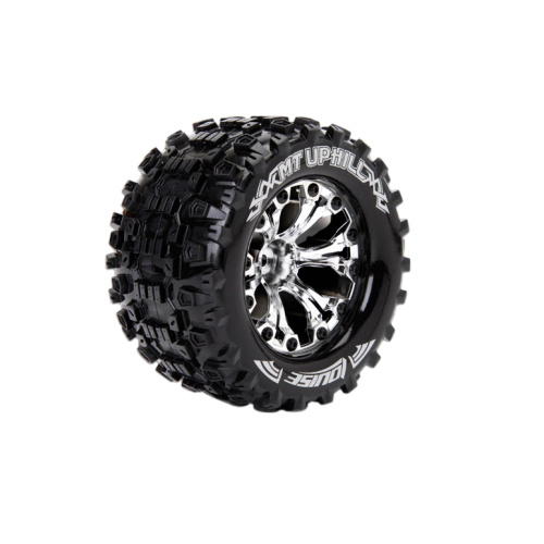 MT-Uphill Tyre On Chrome Rim BEARING