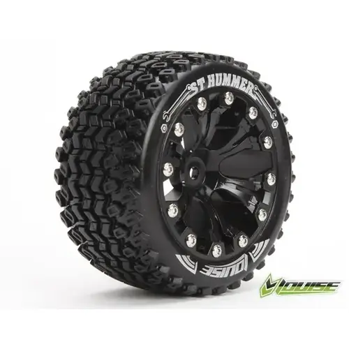 ST-Hummer Tyre On Black Rim 1/2 Offset