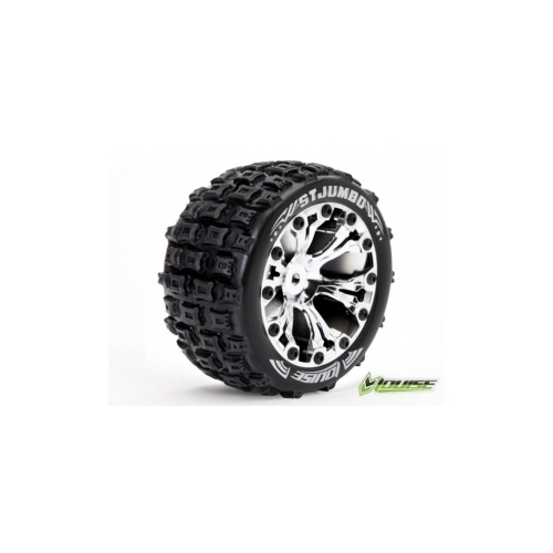 ST-Jumbo Tyre On Chrome Rim
