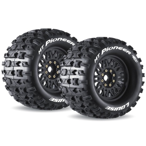 Louise Rc MT-Pioneer 0" & 1/2" Offset Hex 17mm Black Removable Hex - LT3321X