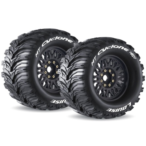 Louise Rc MT-Cyclone 0" & 1/2" Offset Hex 17mm Black Removable Hex - LT3323X