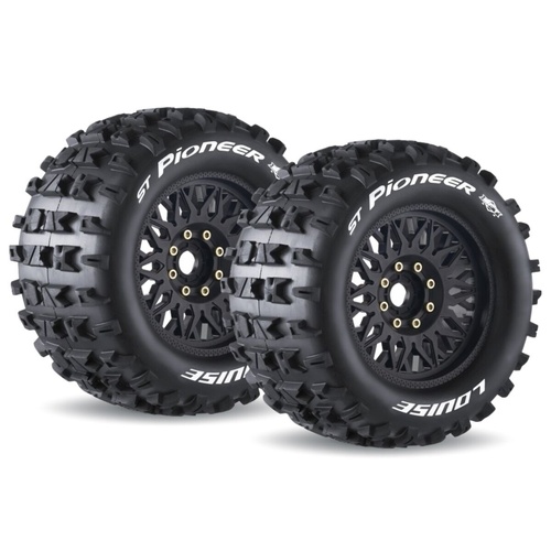 Louise Rc ST-Pioneer 0" & 1/2" Offset Hex 17mm Black Removable Hex - LT3325X