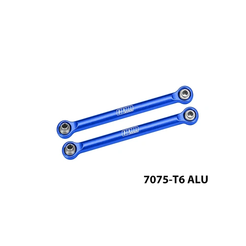 GPM Aluminium Steering Toe Links 2Pcs - Blue