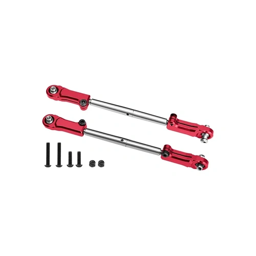 GPM Red Aluminium Steering Linkages 2Pcs