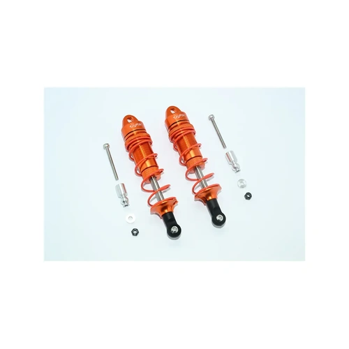 GPM Aluminium 100mm Adjustable Shock Absorbers 2Pcs - Orange