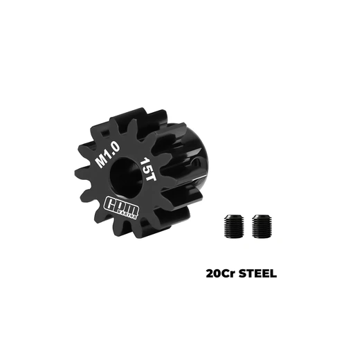 GPM 20Cr Steel 15T 1Mod Pinion Gear