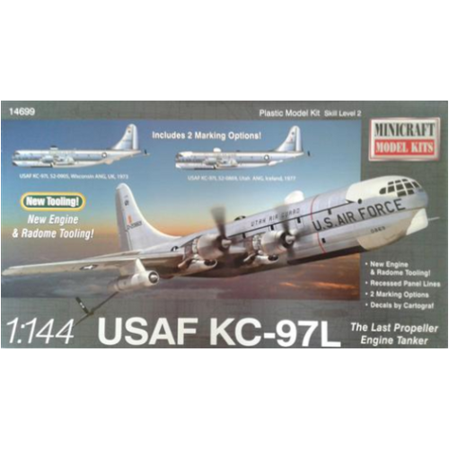 Minicraft 14699 1/144 KC-97L USAF with 2 marking options Plastic Model Kit