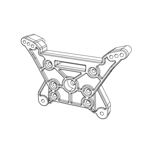 MJX Rear Shock Absorber Frame For 10208 - MJX-10280B