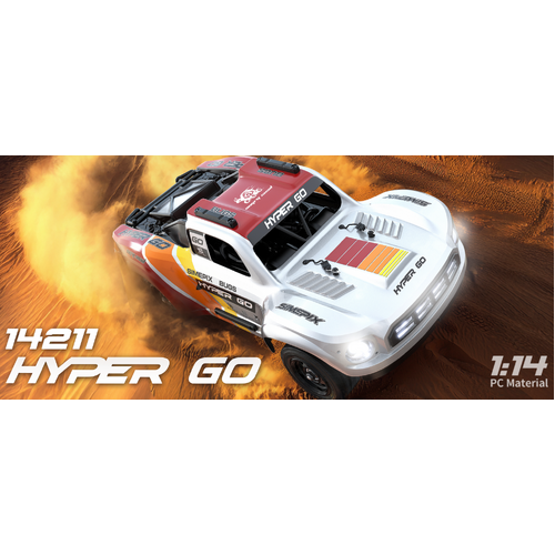 MJX 1/14 Hyper Go 4WD High-Speed Off-Road Brushless RC Short Course Truck - MJX-14211