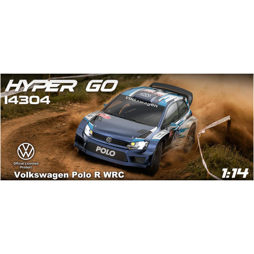 MJX 1/14 Hyper Go Volkswagen Polo R WRC Brushless 2S RC Car - MJX-14304