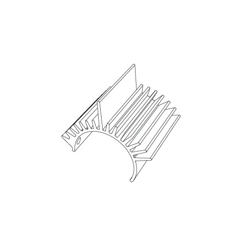 MJX Motor Heatsink 2845 Size - MJX-16395B