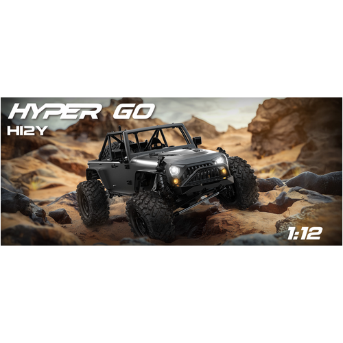 MJX 1/12 Hyper Go H12Y 4WD Off-road Brushless 2S RC Crawler - MJX-H12Y