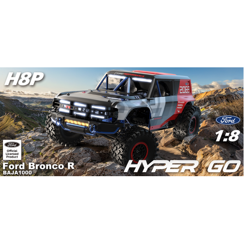 MJX 1/8 Ford Bronco R 4WD Brushless RC Crawler - MJX-H8P