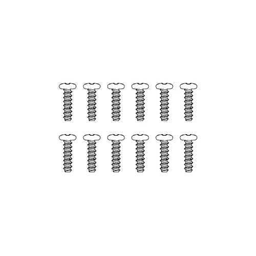 MJX Round Head Screws 12pcs - MJX-M2633