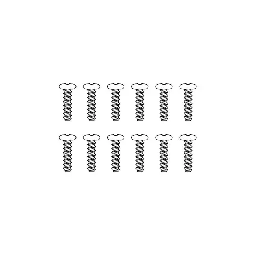 MJX Round Head Screws 12pcs - MJX-M2664