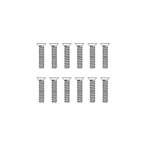 MJX Countersunk Flat Head Screws 12pcs - MJX-M26945