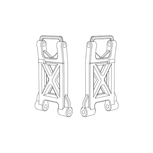 MJX Rear Lower Suspension Arms [14250]