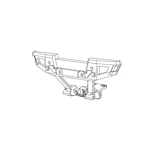 MJX Rear Bumper Assembly [16110]