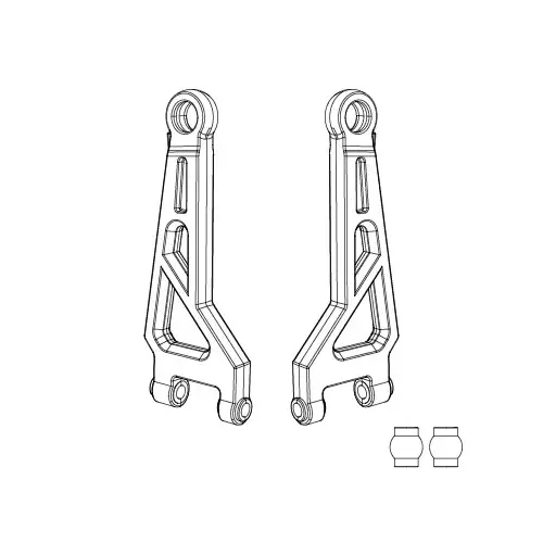 MJX Front Upper Suspension Arms [16210]
