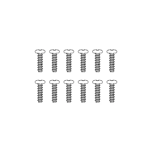 MJX Round Head Screws (12pcs) [M23635]