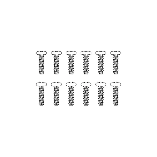 MJX Round Head Screws (12pcs) [M2633]