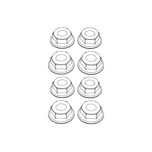 MJX M4 Wheel Lock Nut (8pcs) [M40]