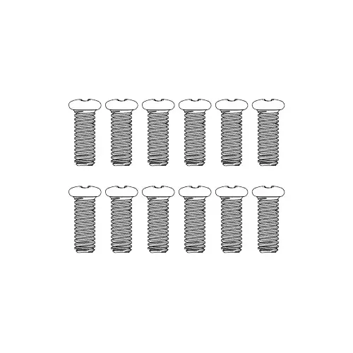 MJX Machine Screws (12pcs) [M4127]