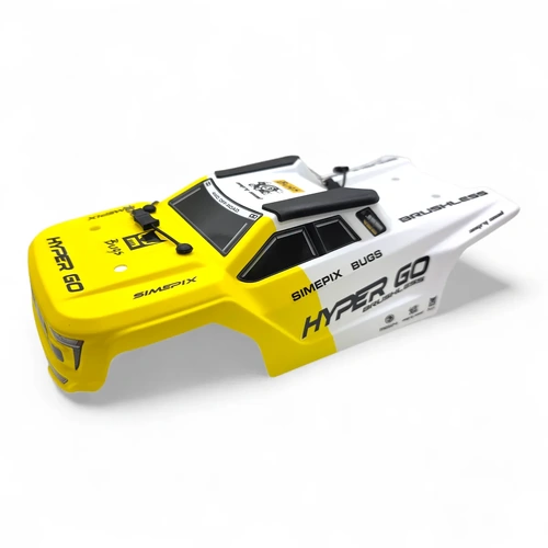 MJX Hyper Go 14207 Yellow/White Bodyshell