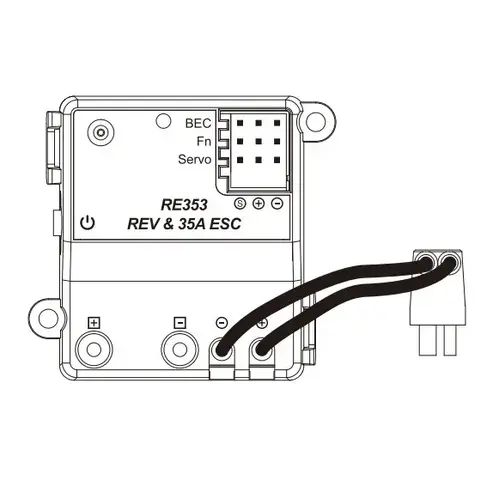 MJX ESC receiver component (one-way transmission) [RE353]