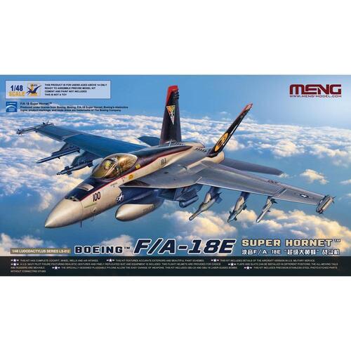 Meng 1/48 Boeing F/A-18E Super Hornet Plastic Model Kit