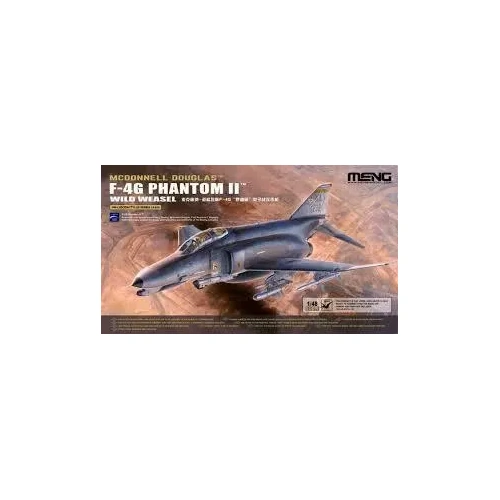 Meng 1/48 McDonnell Douglas F-4G Phantom II Wild Weasel Plastic Model Kit - MM-LS-015