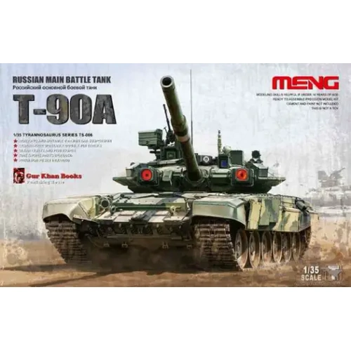 Meng 1/35 Russian Main Battle Tank T-90A Plastic Model Kit