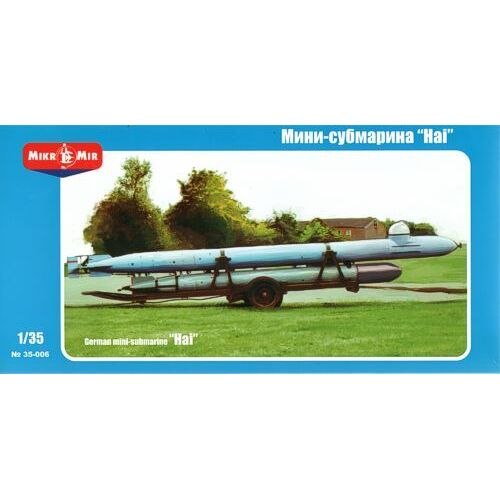 Micromir 35-006 1/35 HAI - German human torpedo Plastic Model Kit